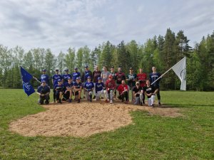 Siguldas beisbola kluba 30 gadu jubilejas pasākums Turaidas skolā...