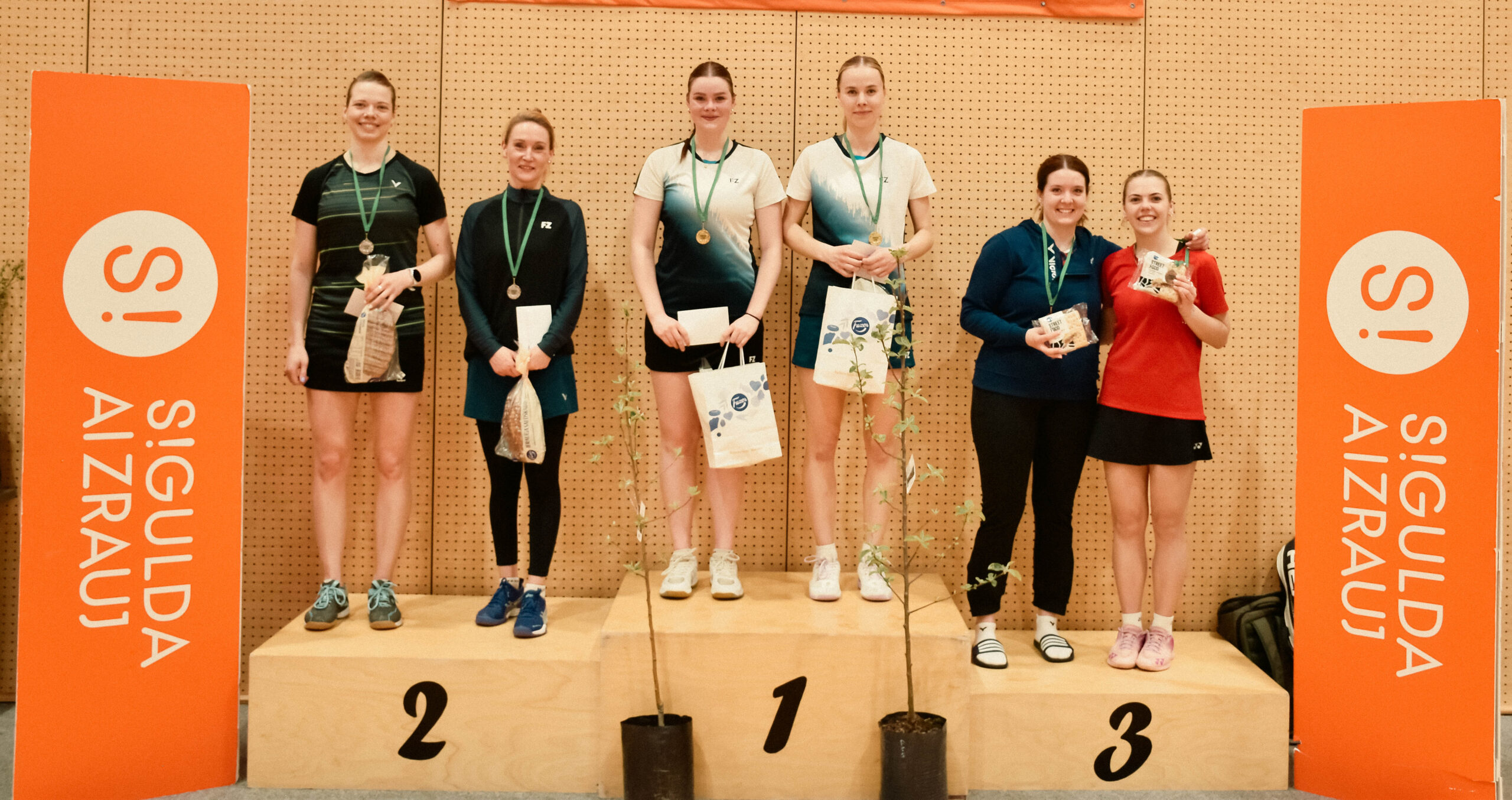 Aizvadītas sacensības “YONEX LABL Sigulda Open 2025”