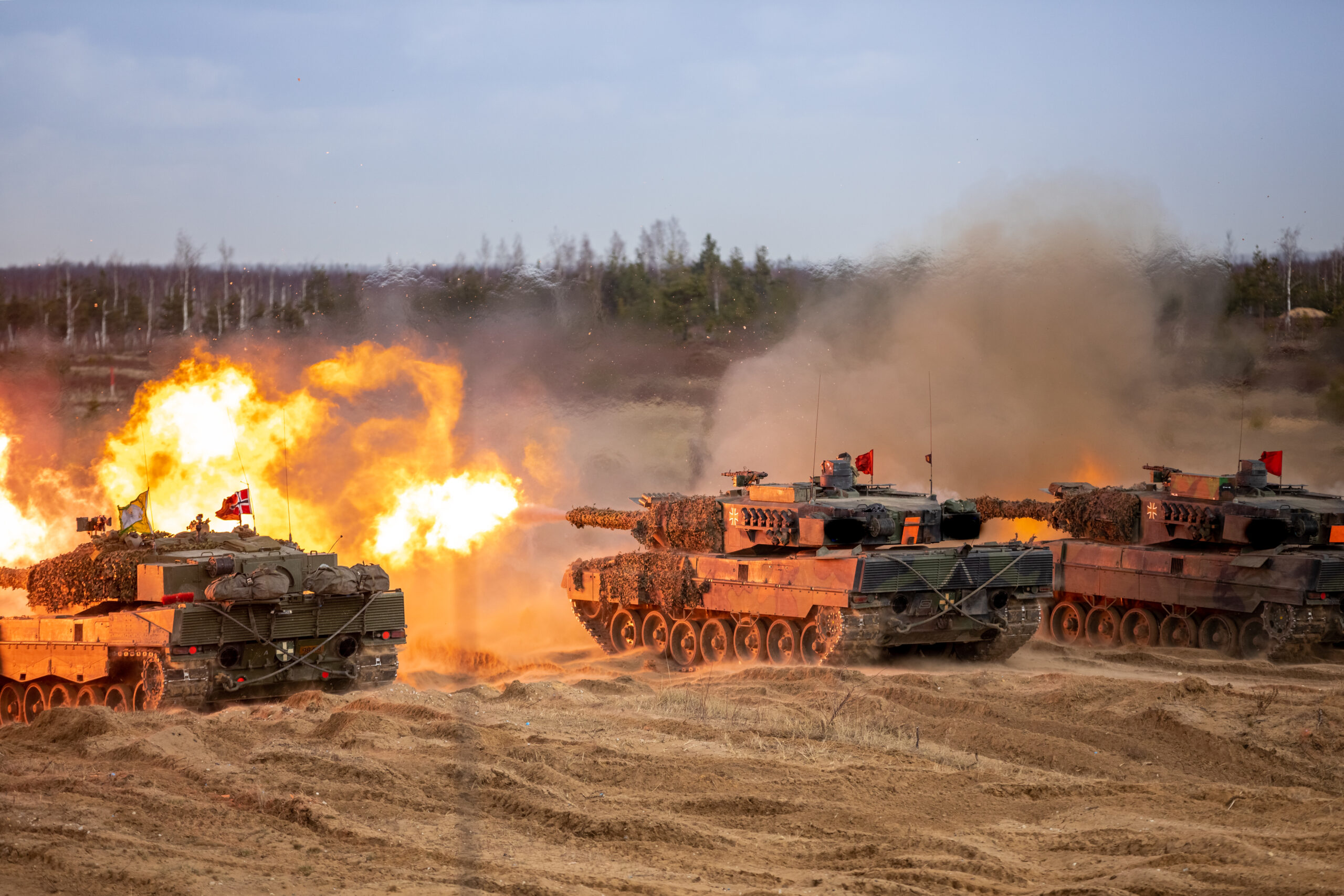 Ādažos notiekošās militārās mācības var radīt paaugstinātu troksni