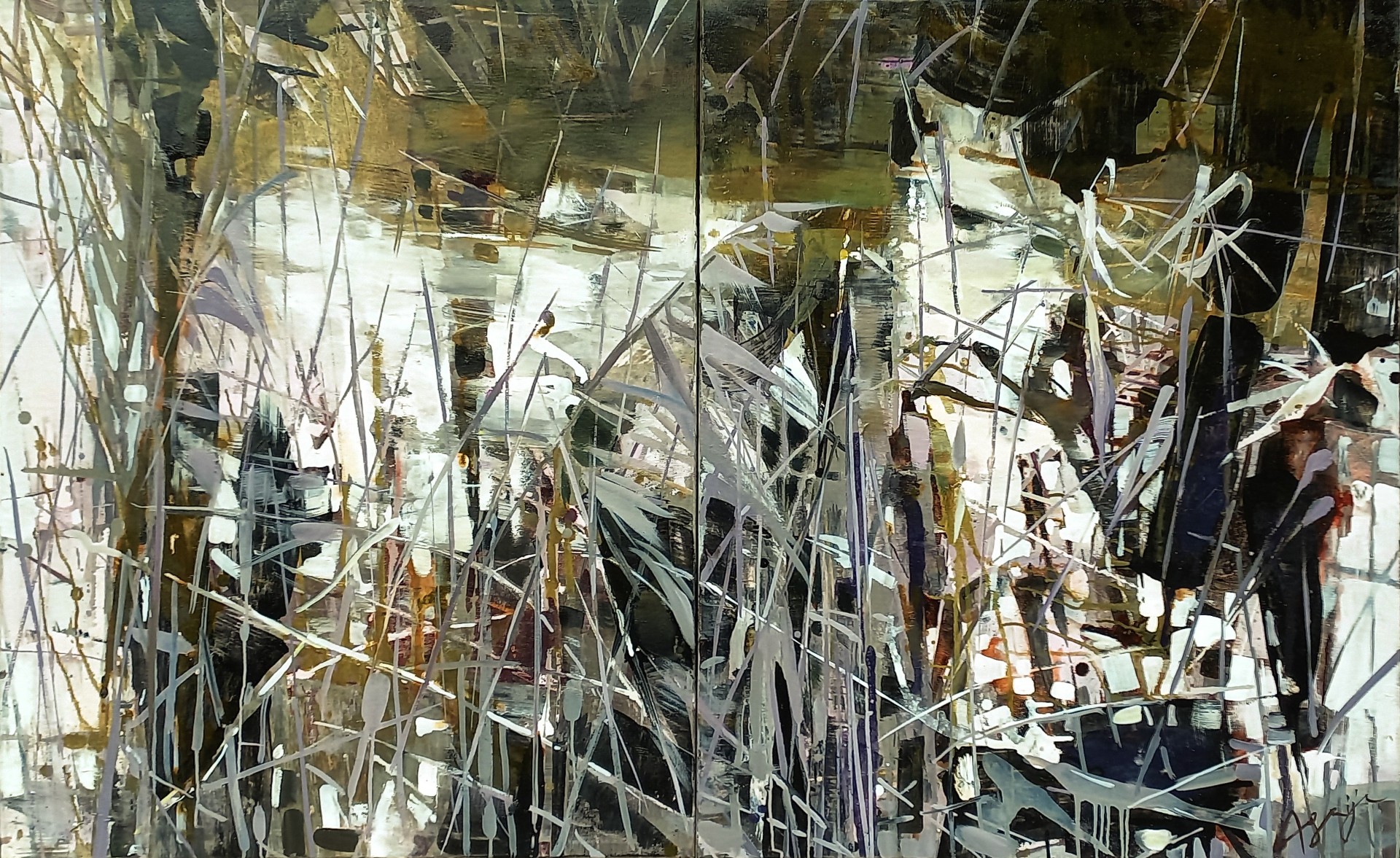 Atklās gleznotājas Agnijas Ģērmanes izstādi “Dabas terapija” Mālpils Kultūras centrā