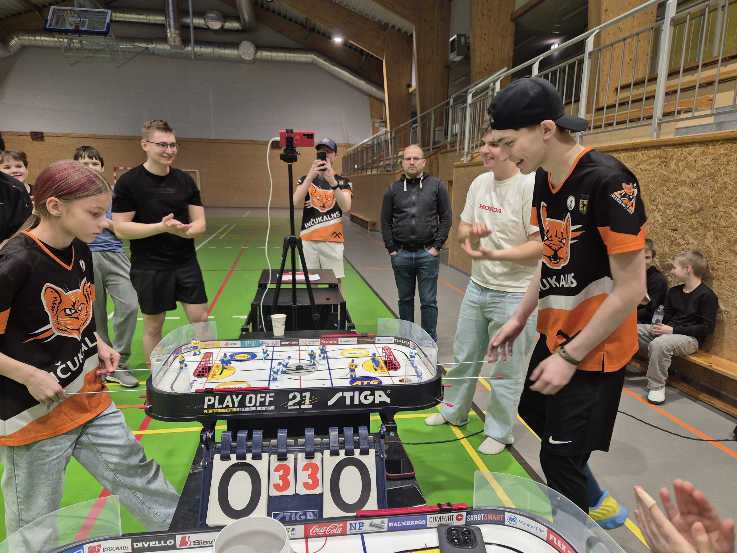 Inčukalnā aizvadīts 26. Inčukalna čempionāts galda hokejā