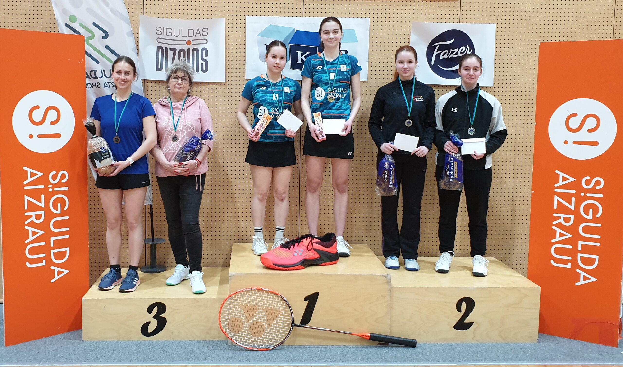 Novadnieki dominē badmintona sacensībās “Yonex LABL Sigulda Open 2026”