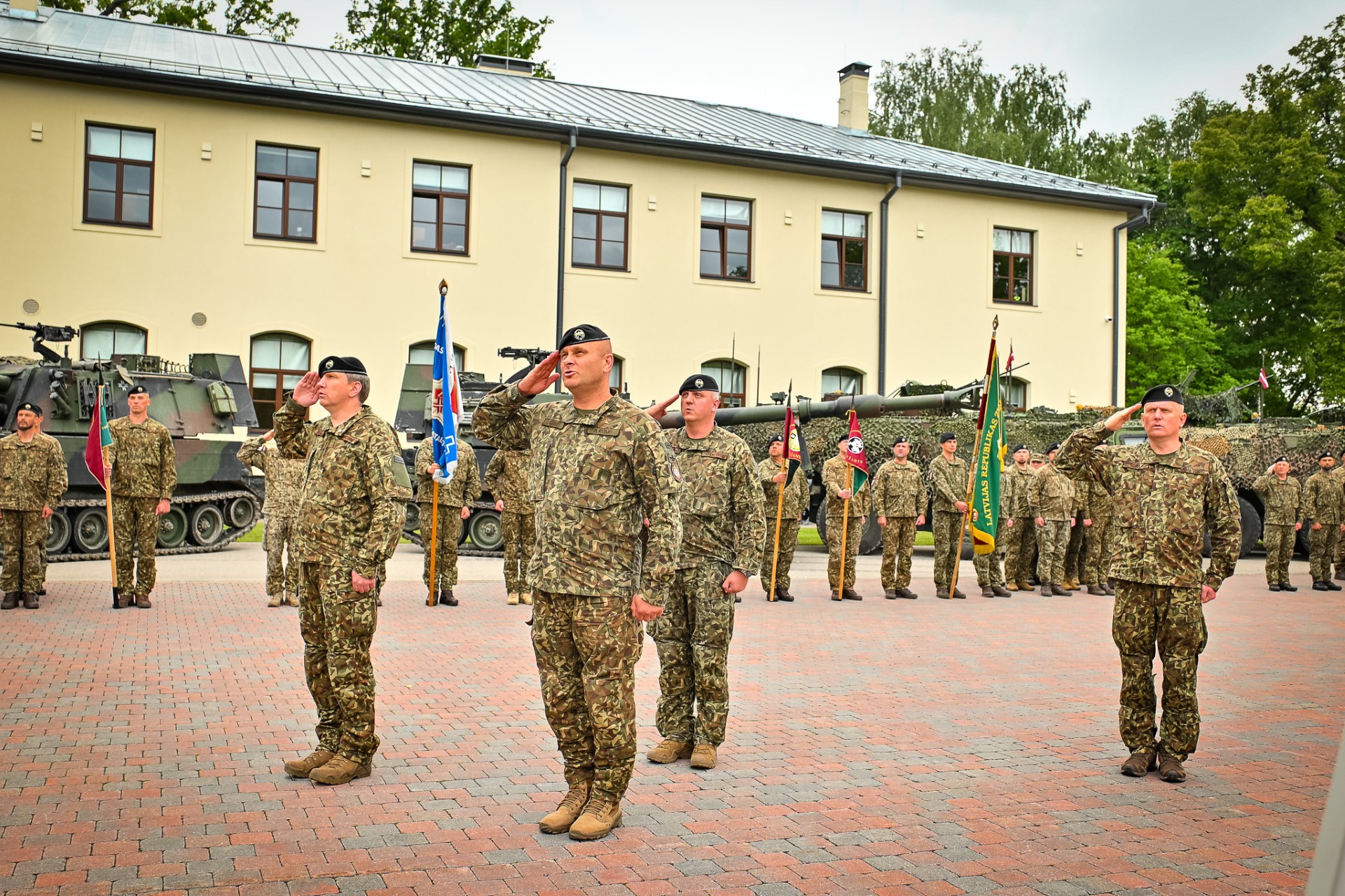 Notikusi Zemessardzes 2. Vidzemes brigādes virsseržanta maiņas ceremonija