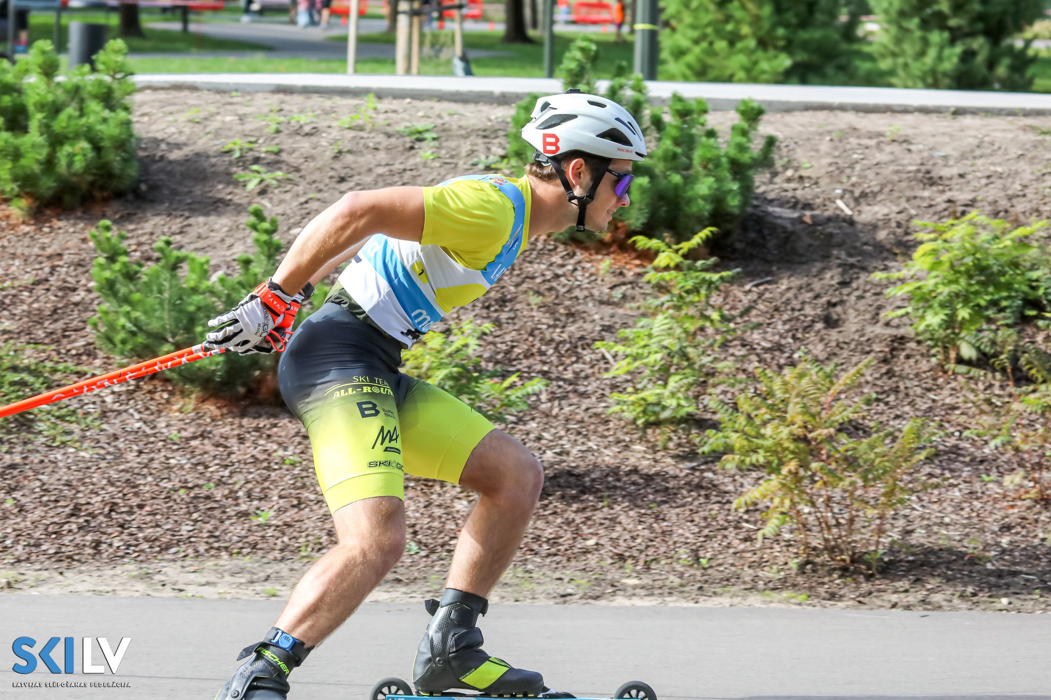 Aizvadīts FIS Latvijas čempionāta rollerslēpošanā pirmais posms