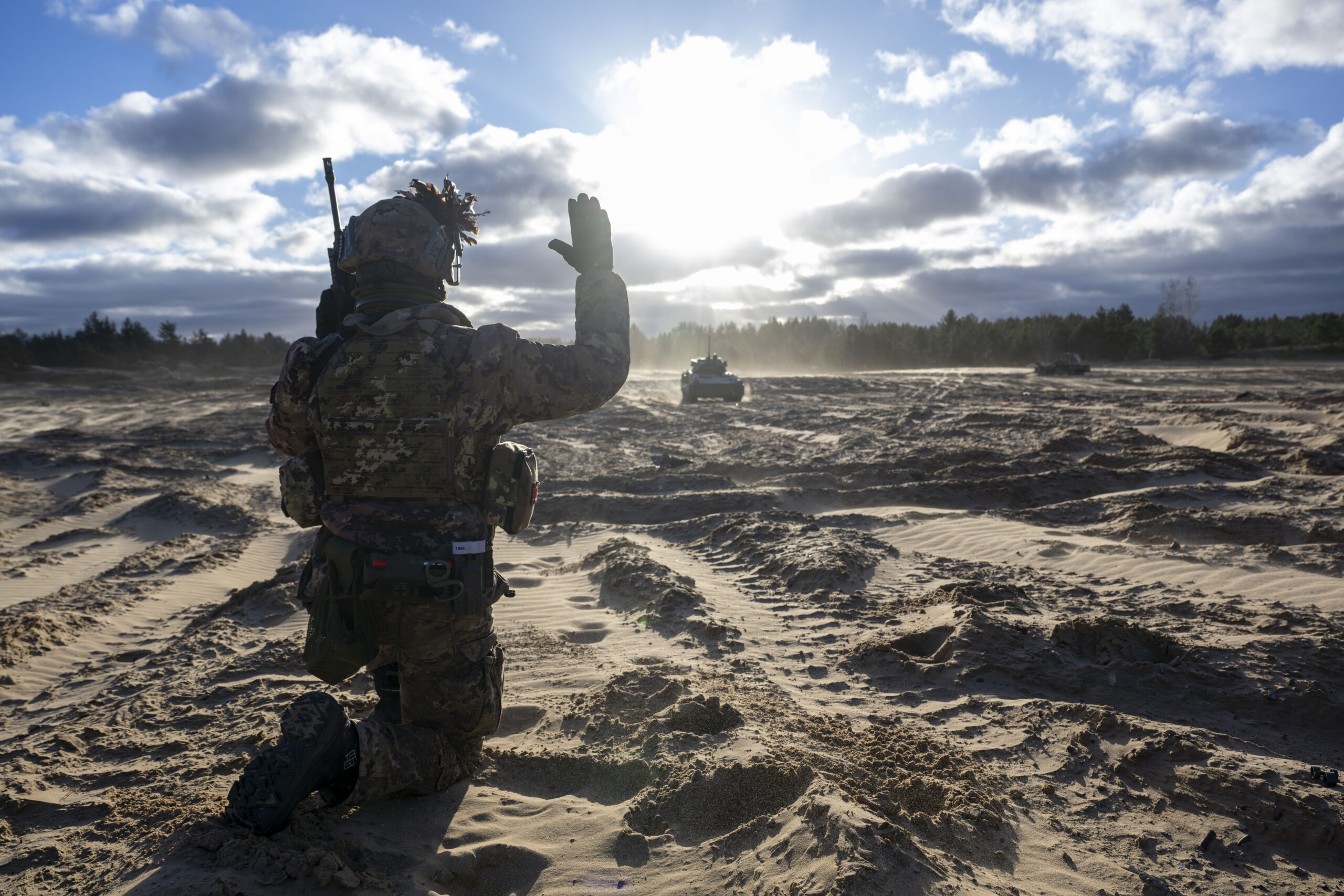 11. aprīlī militārajā poligonā “Ādaži” notiks mācības, kas var radīt paaugstinātu troksni