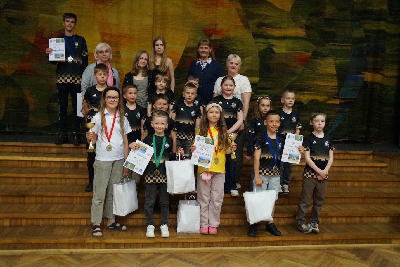 Aizvadīts Siguldas novada atklātais čempionāts 64 lauciņu dambretē