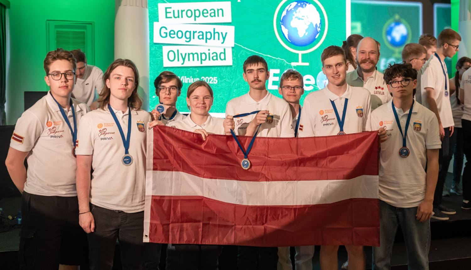 Siguldas Valsts ģimnāzijas skolēns izcīna sudraba medaļu Eiropas ģeogrāfijas olimpiādē