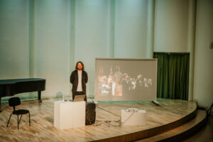 Iedvesmas pēcpusdiena kopā ar Matīsu Kažu Siguldas Mākslu skolā “Baltais flīģelis”