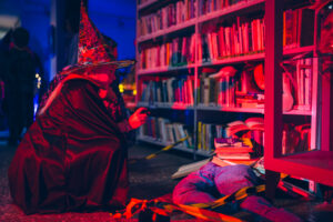 Spocīgi jautrs piedzīvojums “Biblio baisulis” Siguldas novada bibliotēkā