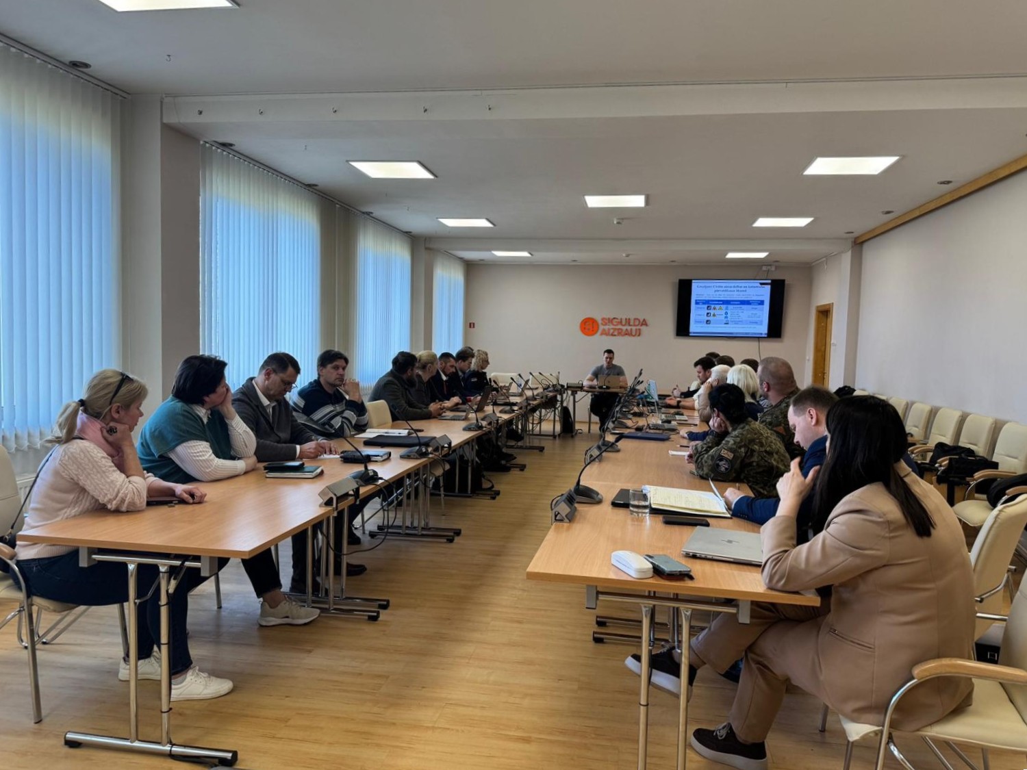 Siguldas novada sadarbības teritorijas civilās aizsardzības komisija pilnveido zināšanas civilās aizsardzības jomā