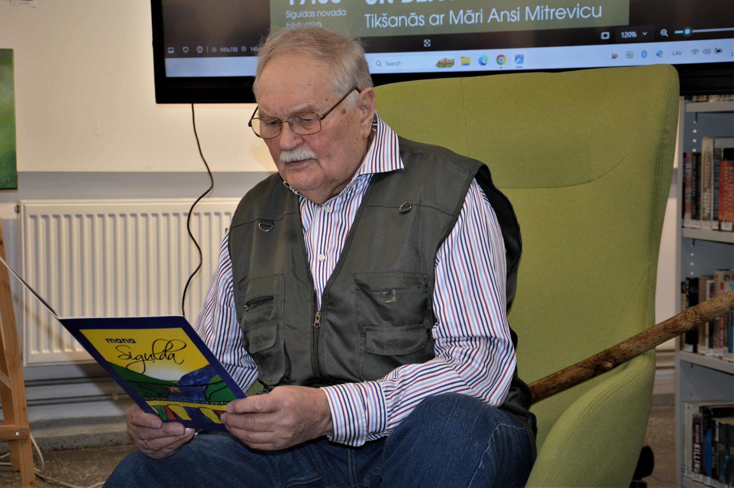 Siguldas novada bibliotēka aicina uz tikšanos ar Māri Ansi Mitrevicu “Minhauzens un Šeherezāde”