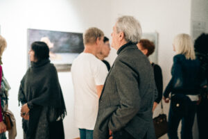 Elmāra Gaigalnieka izstādes “Spēks būt!” atklāšana Siguldas Jaunās pils salonā