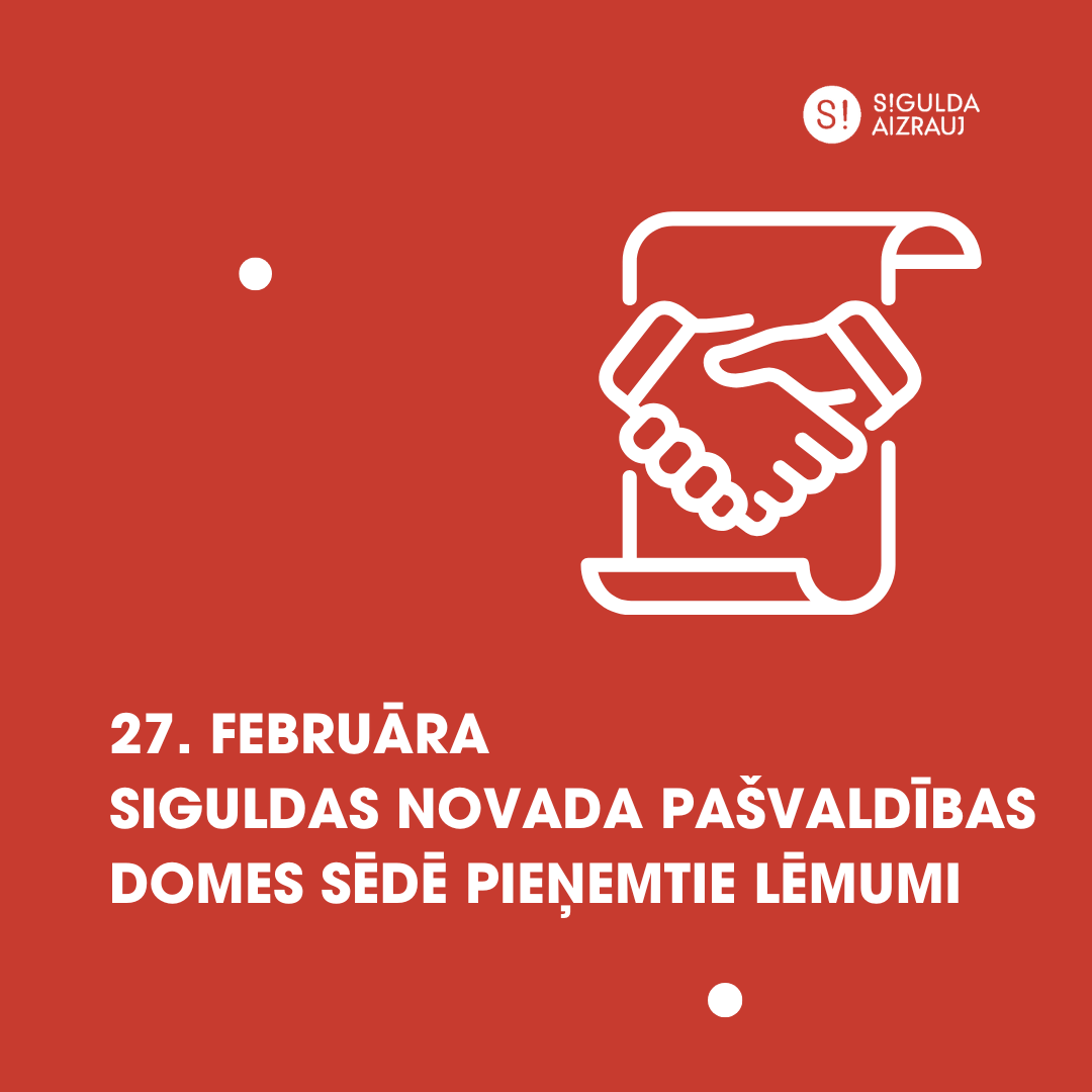 27. februāra dome sēdē pieņemtie svarīgākie lēmumi