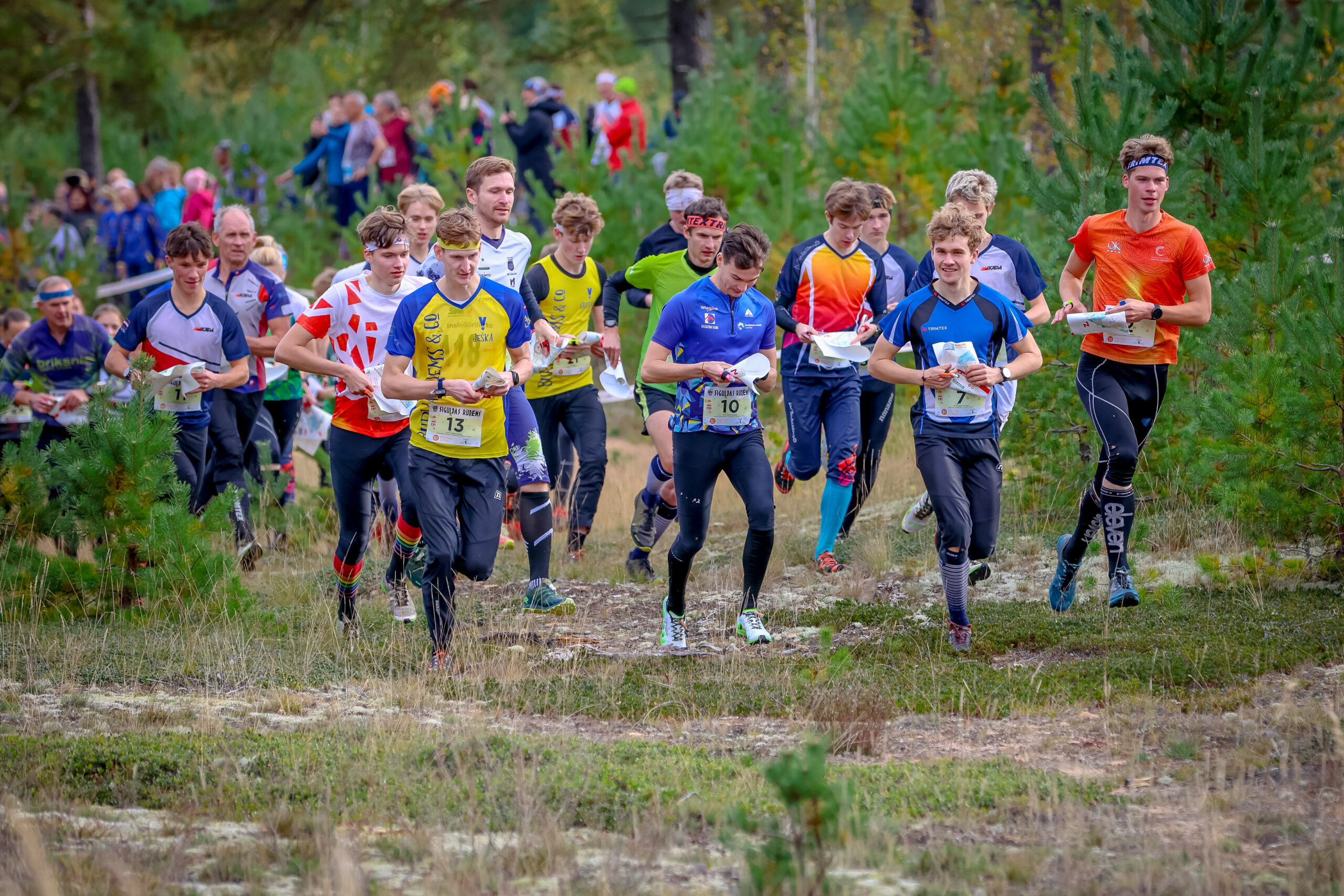Aizvadītas orientēšanās sacensības “Siguldas rudens”
