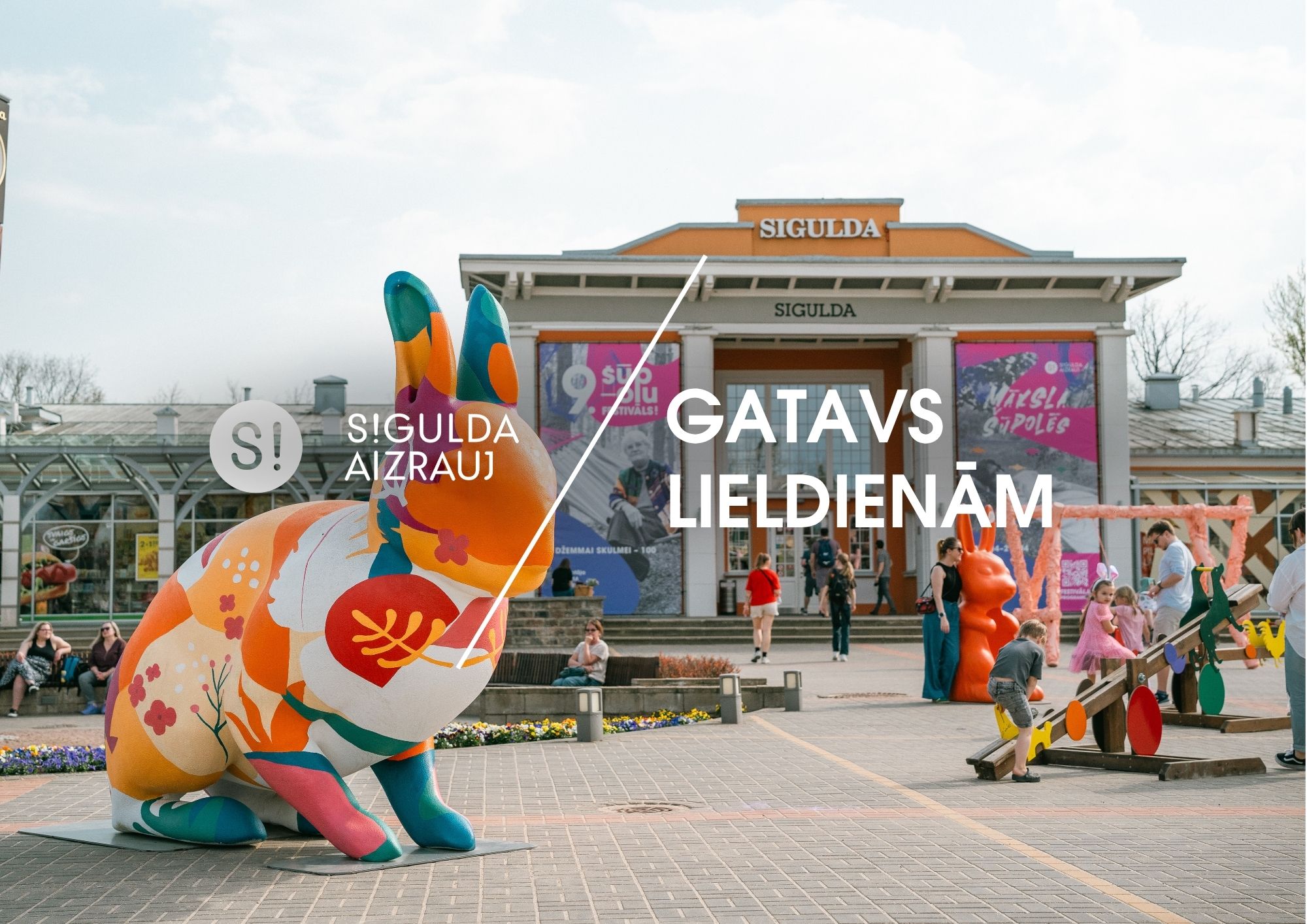 Gatavs Lieldienām: 10. Šūpoļu festivāls, Lieldienu kultūras un sporta notikumi visā Siguldas novadā