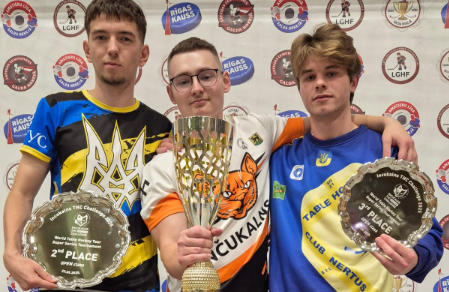 Inčukalnā aizvadīti Pasaules tūres Supersērijas posms “Incukalns THC Challenge 2025” un Pasaules klubu čempionāts galda hokejā