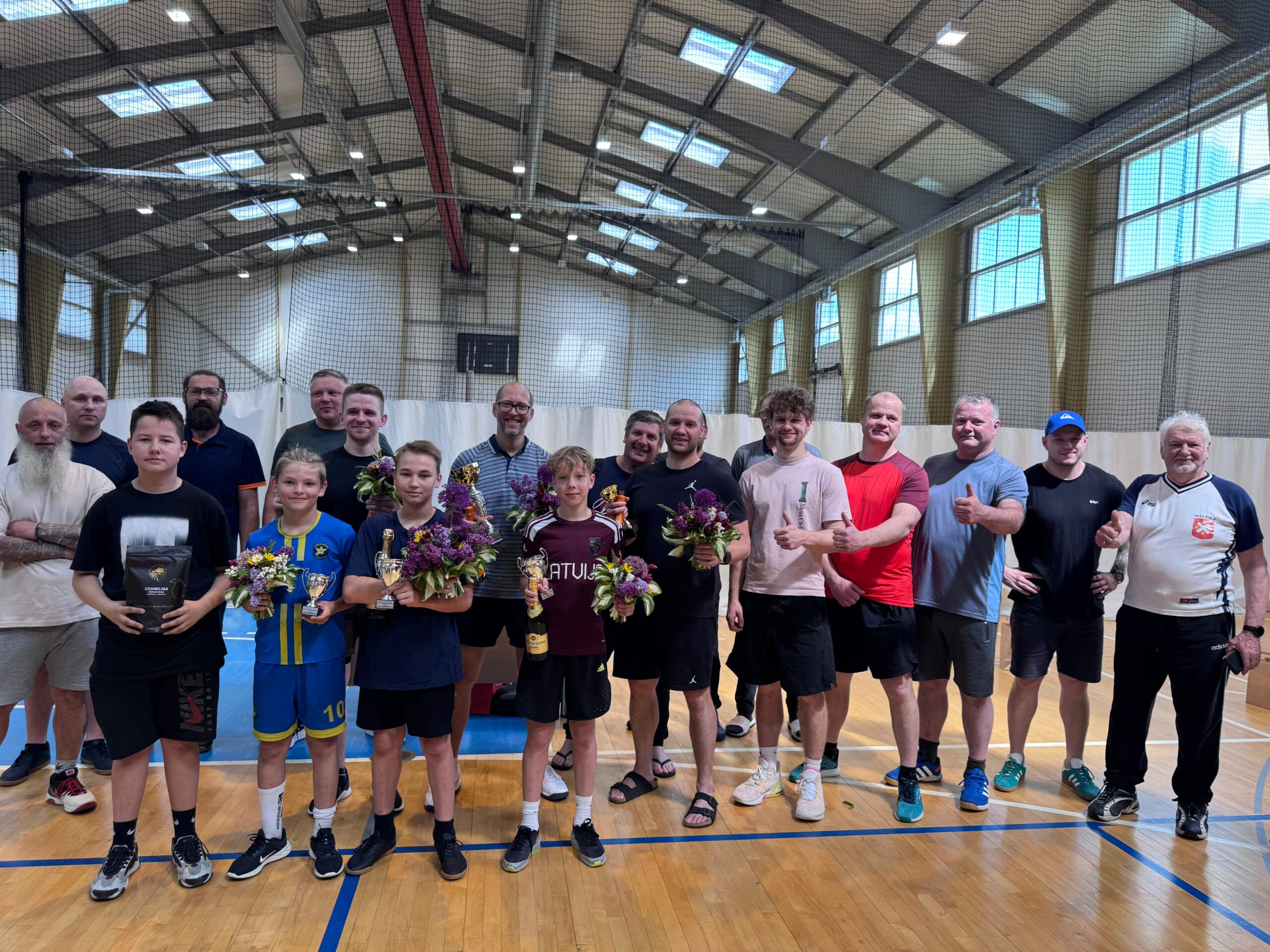 Mālpils Sporta centrā aizvadīts “Galda tenisa turnīrs 2025”