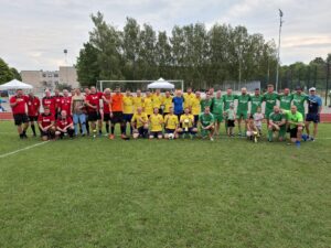 Latvijas atklātā čempionāta veterāniem (40+) posms futbolā Krimuldas Sporta centra stadionā