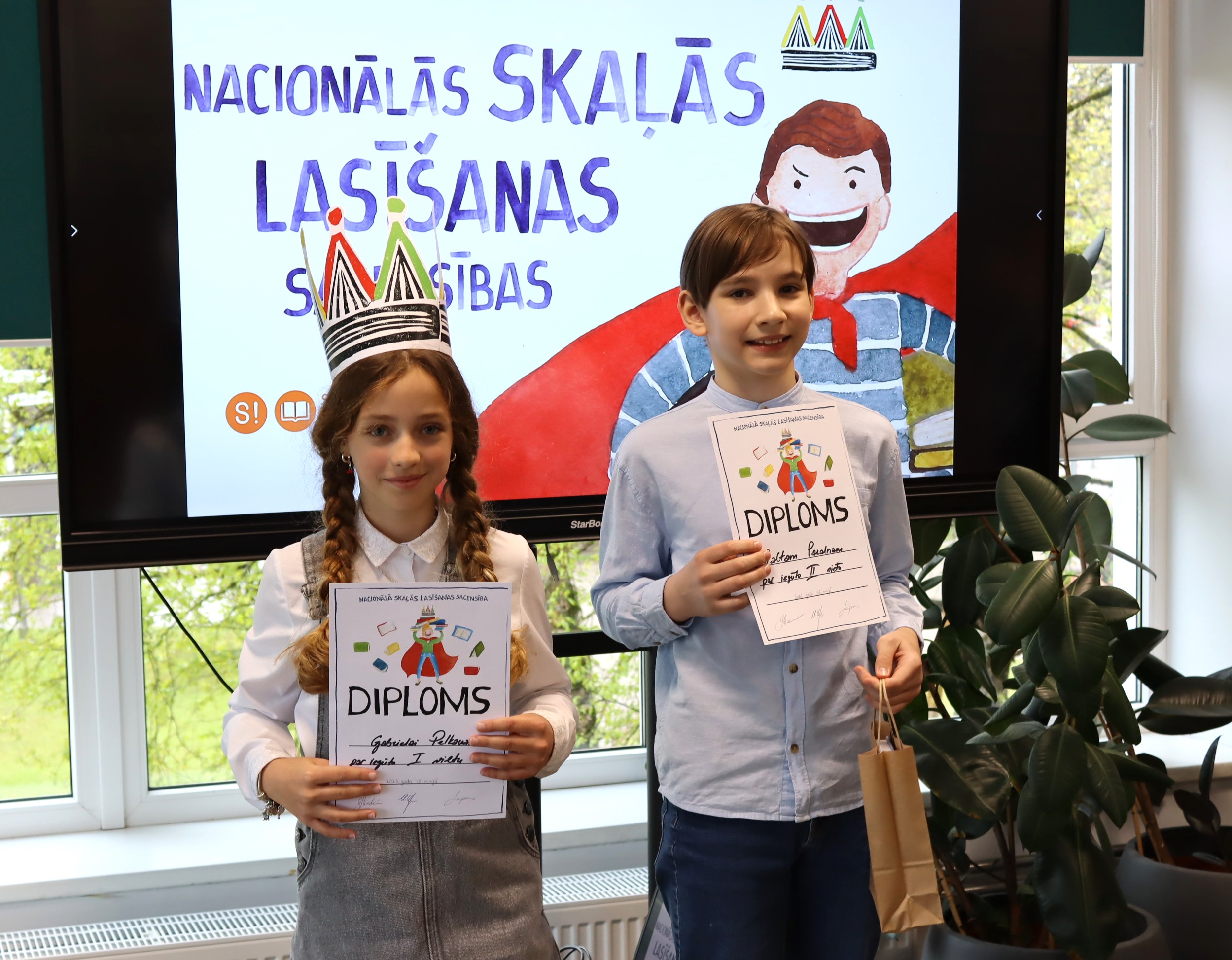 Aizvadīts konkursa “Nacionālās Skaļās lasīšanas sacensība” fināls Siguldas novada bibliotēkā