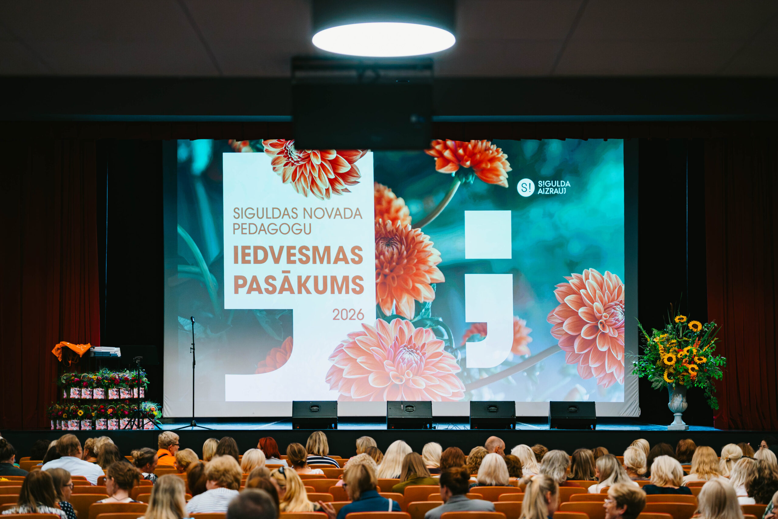 Vairāk nekā 250 Siguldas novada pedagogu pulcējas iedvesmas pasākumā jaunā mācību gada priekšvakarā