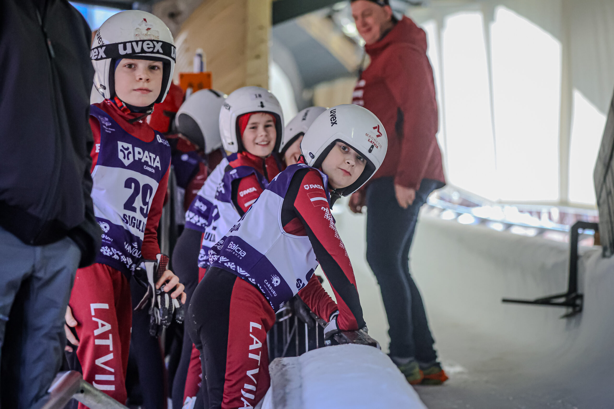 Siguldā noskaidroti Latvijas čempioni kamaniņu sportā 2026