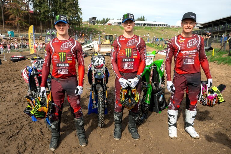Latvijas motokrosisti izcīna 4. vietu Nāciju kausā motokrosā&nbsp;