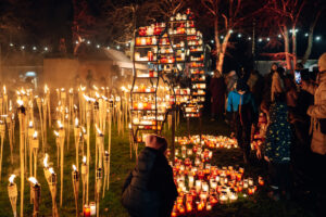 Lāčplēša dienas lāpu gājiens Siguldā