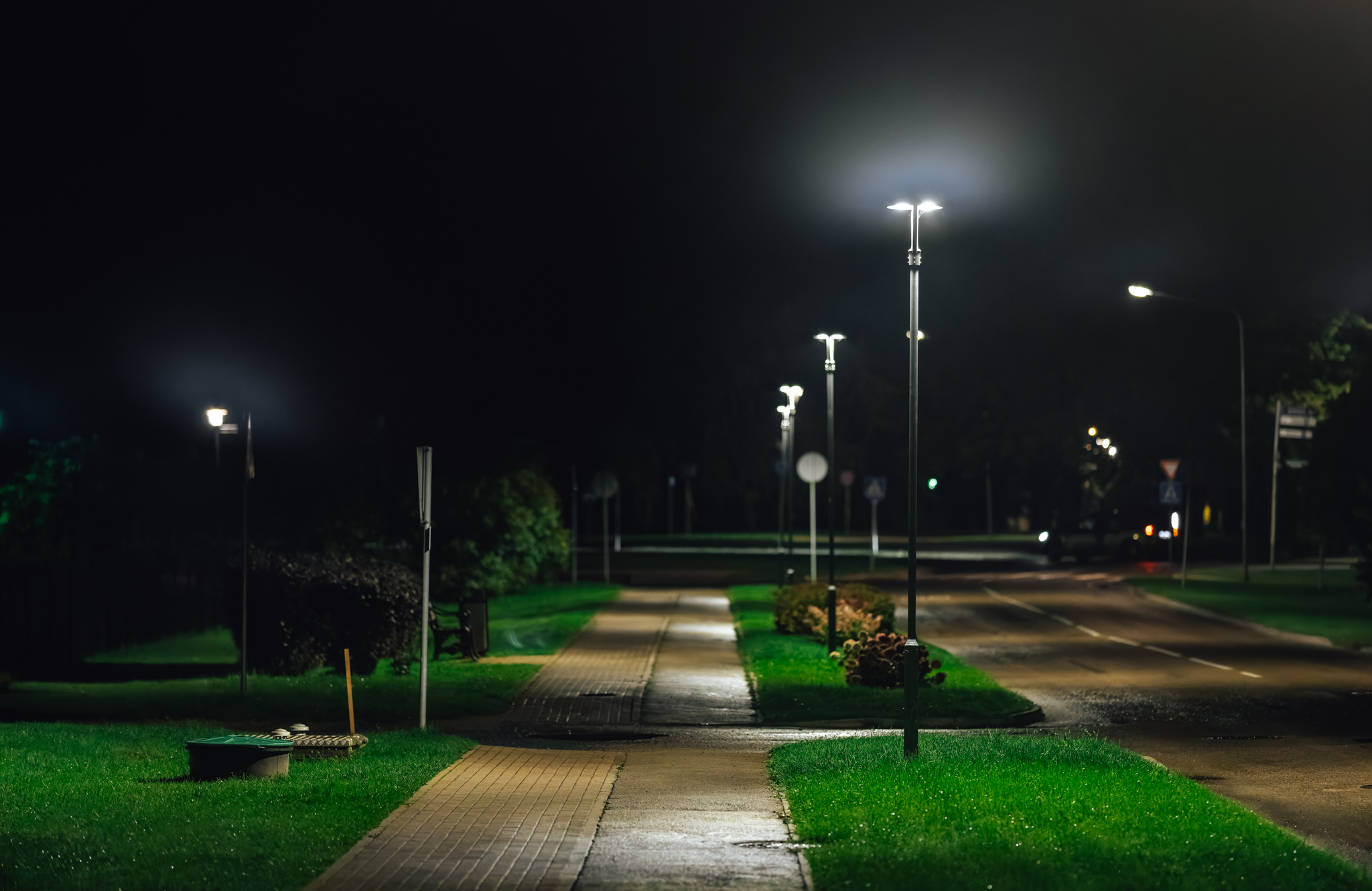 Siguldā atjaunots ielu apgaismojums, uzstādot energoefektīvus LED gaismekļus &nbsp;