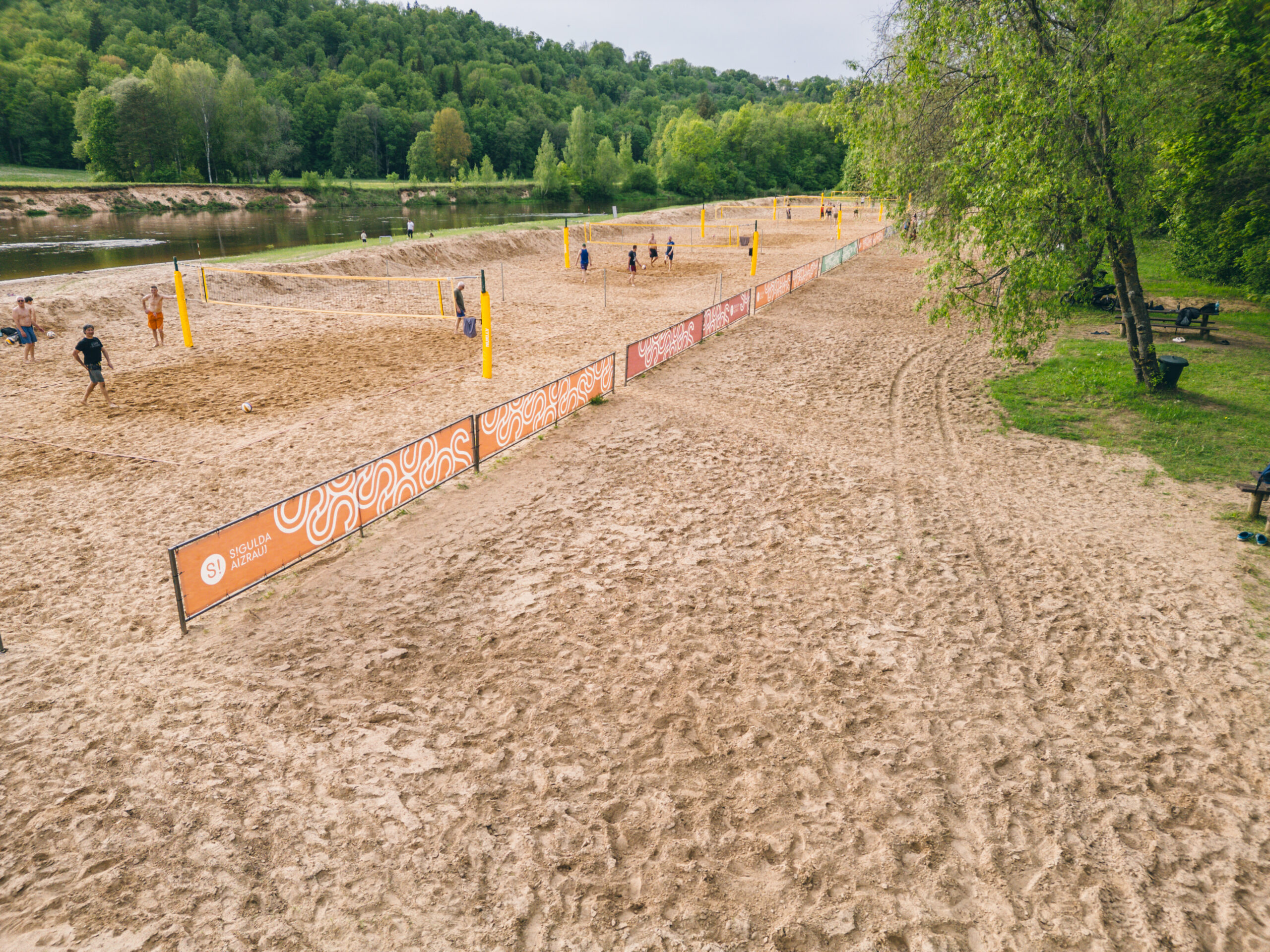 Siguldas pludmales volejbola sezona ir atklāta