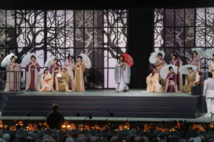 XXXIII Starptautiskie Opermūzikas svētki. Stīgu kvartets Siguldas Jaunās pils dārzā un itāļu komponista Džakomo Pučīni operas “Madama Butterfly” Siguldas pilsdrupu estrādē