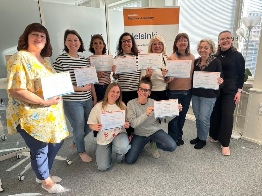 Bērnudārza “Māllēpīte” pedagogi gūst starptautisku pieredzi “Erasmus+” projektā