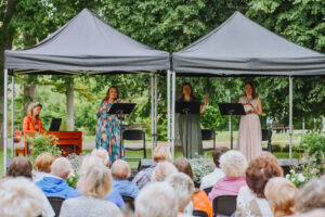 Muzikālās brokastis – “Džezs bērniem kopā ar M/Darbnīcu” Siguldas Jaunās pils dārzā