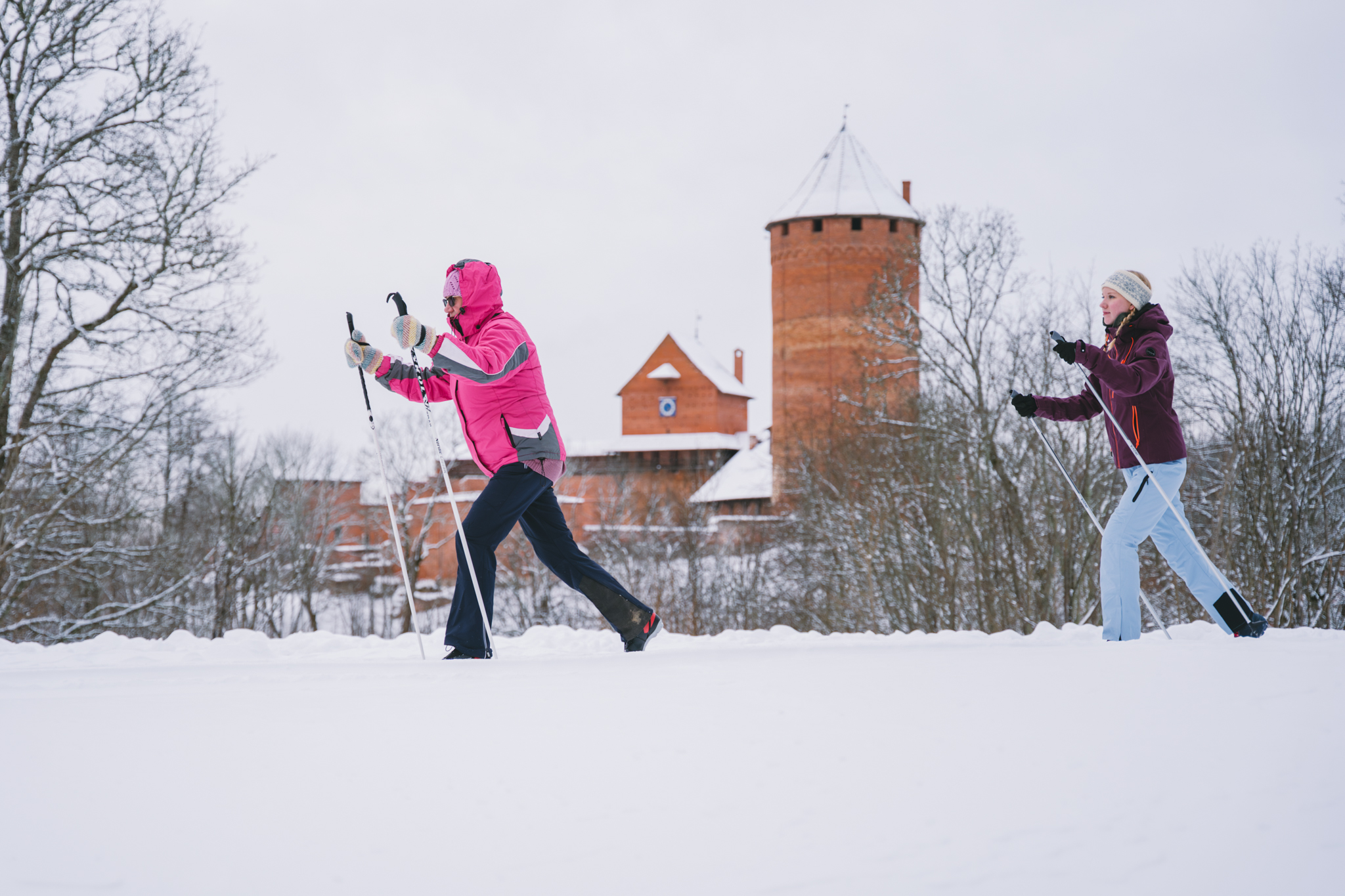 Turaidas muzejrezervāts piedāvā distanču slēpošanas maršrutus