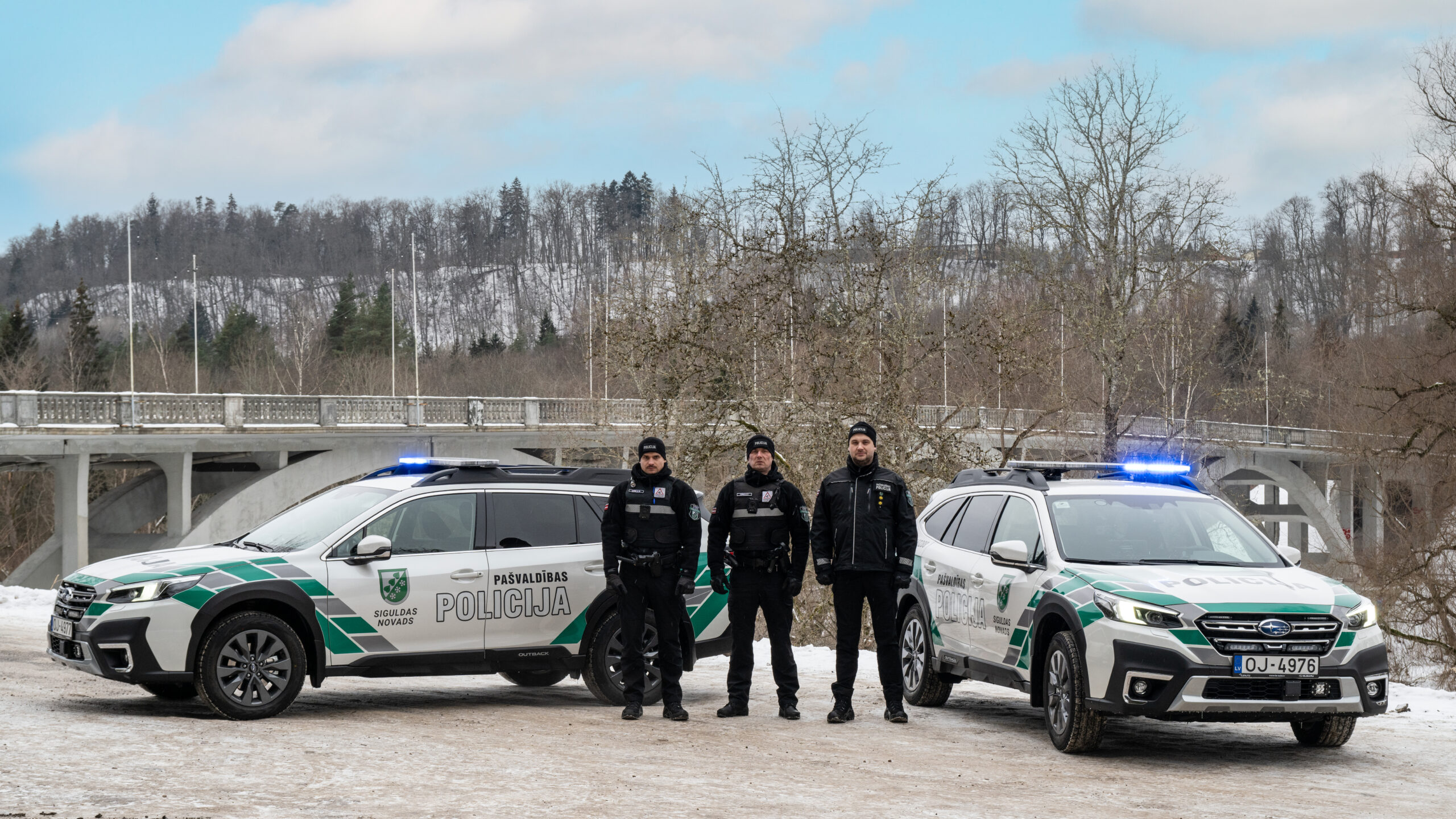 Siguldas novada Pašvaldības policijai papildināts autoparks ar jauniem operatīvajiem transportlīdzekļiem