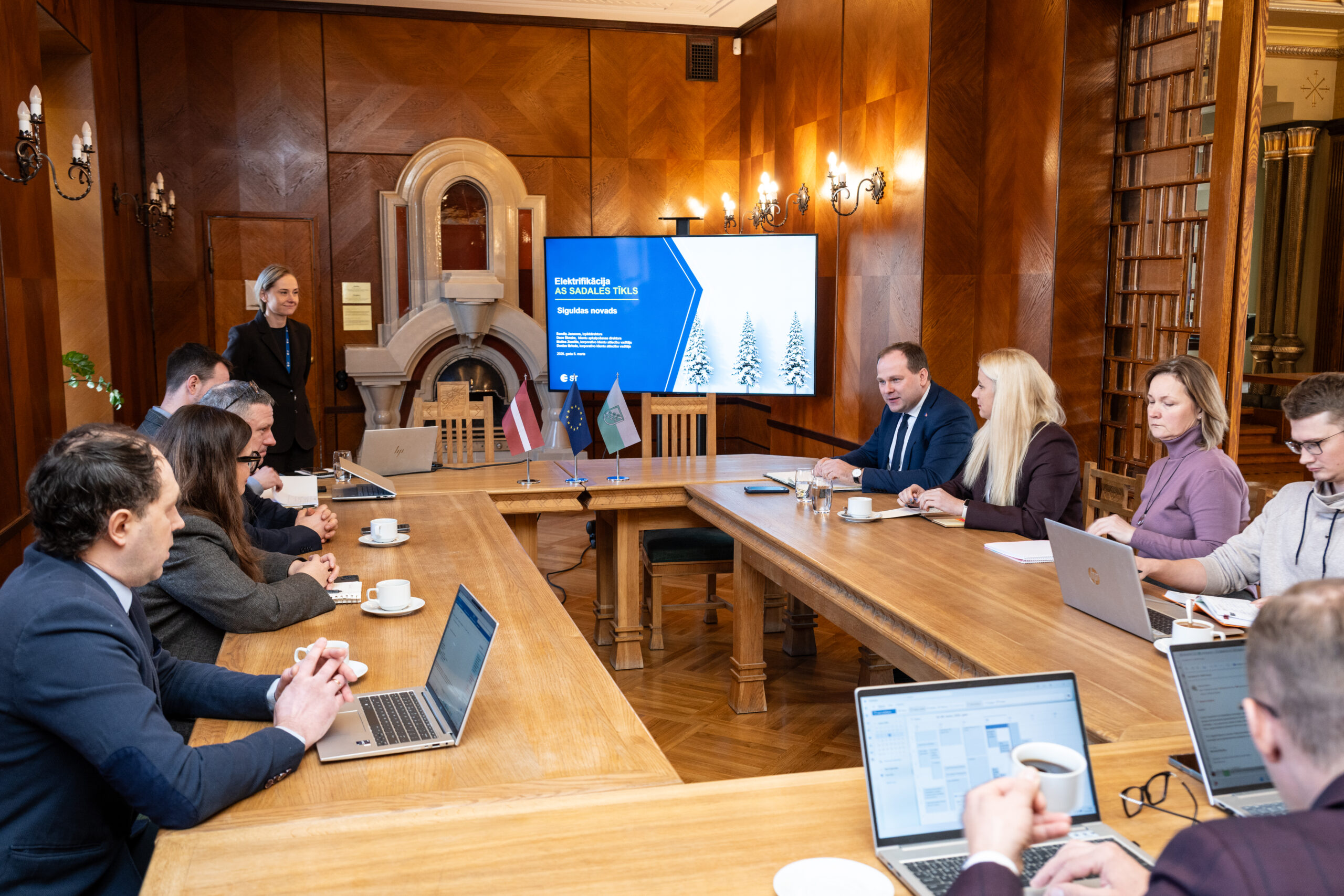 Notikusi ikgadējā Siguldas novada pašvaldības darbinieku tikšanās ar AS “Sadales tīkls” pārstāvjiem