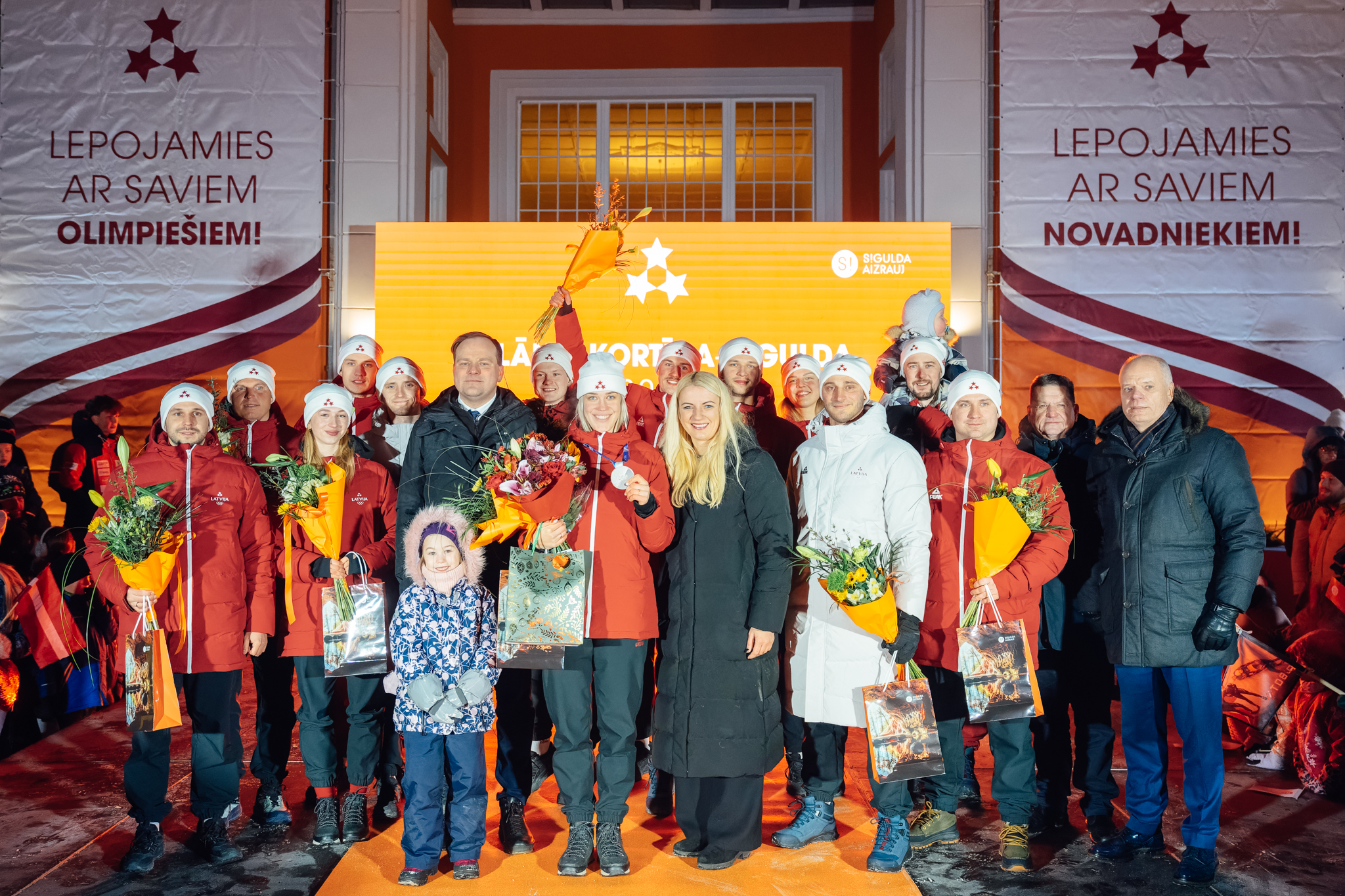 Siguldas novads Milānas–Kortīnas 2026. gada ziemas olimpiskajās spēlēs