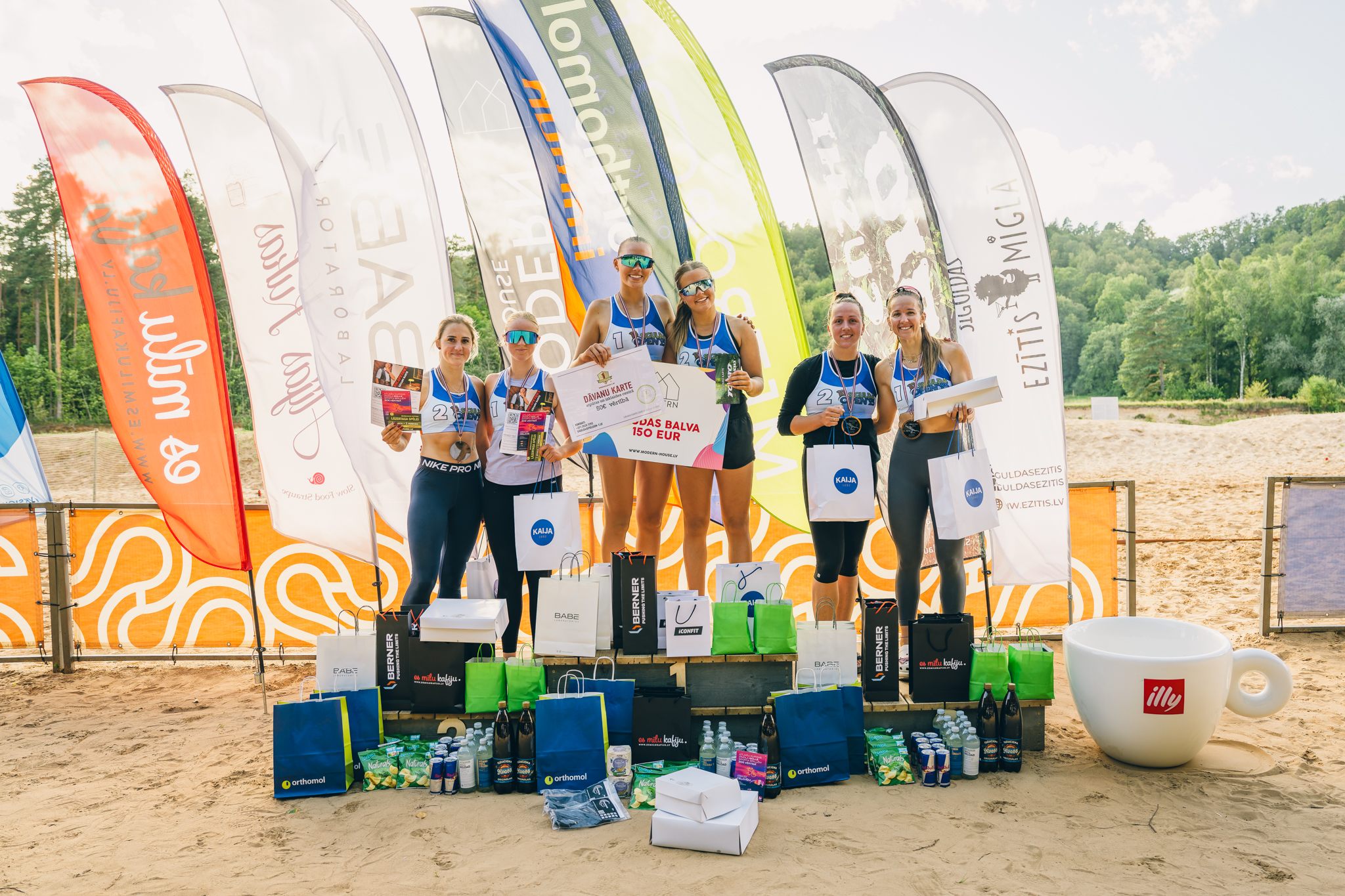 Noslēgusies pludmales volejbola sacensību “Sigulda Open’25” 10. sezona