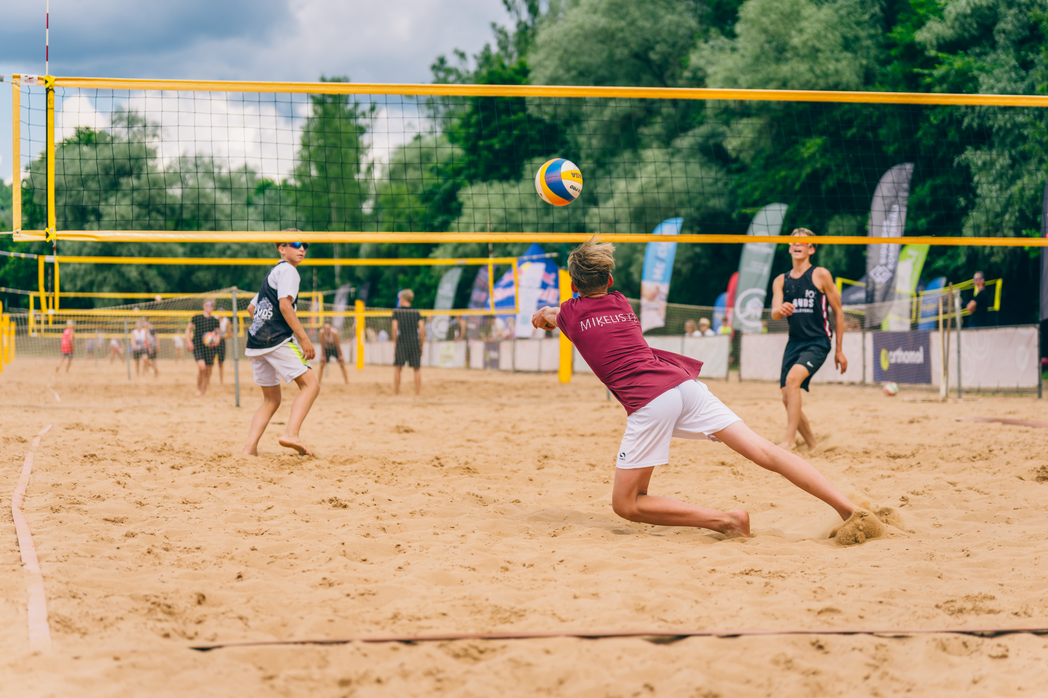 Jauniešu sacensības pludmales volejbolā “NUKI Open” 2. posms