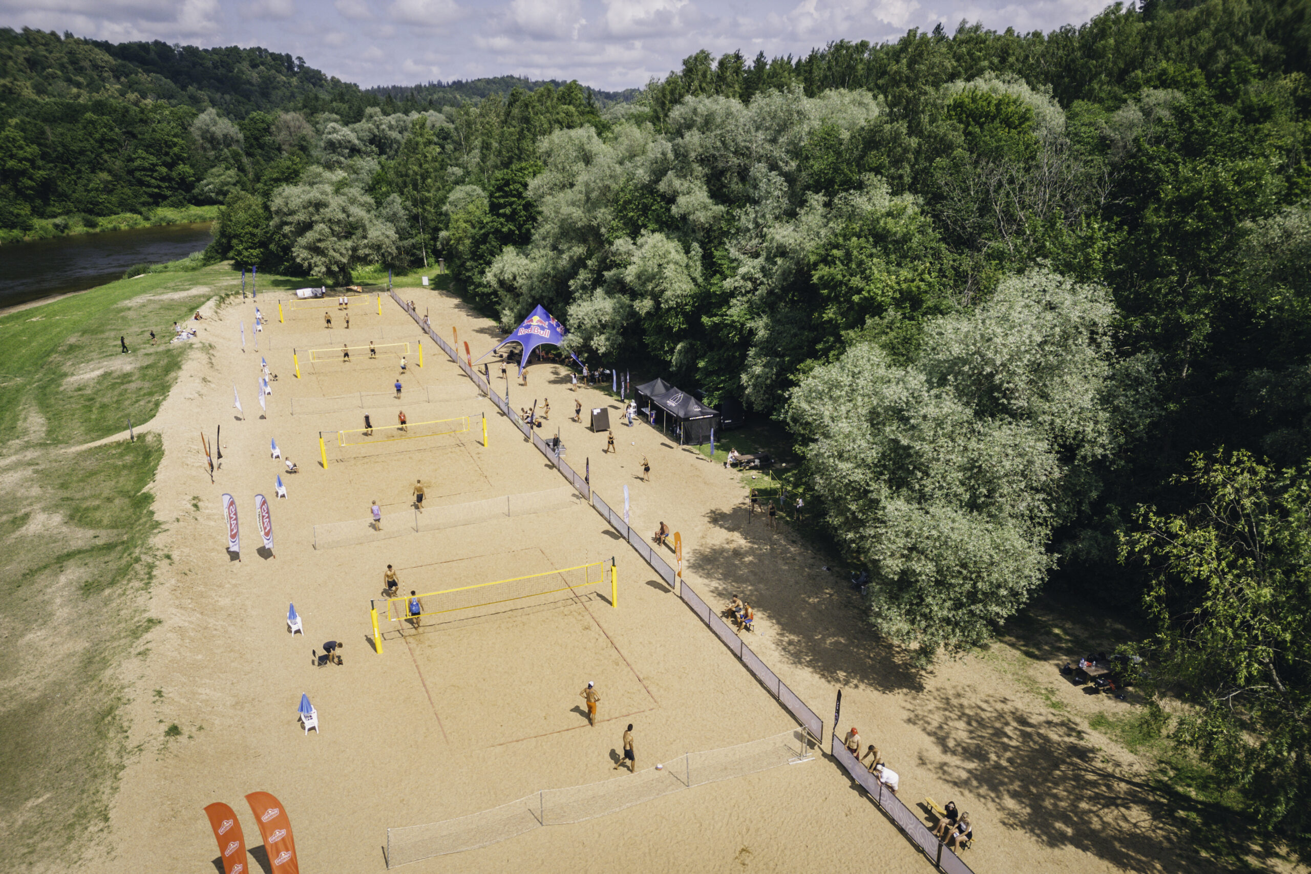 Jau 10. sezonu norisināsies pludmales volejbola sacensības “Sigulda Open”