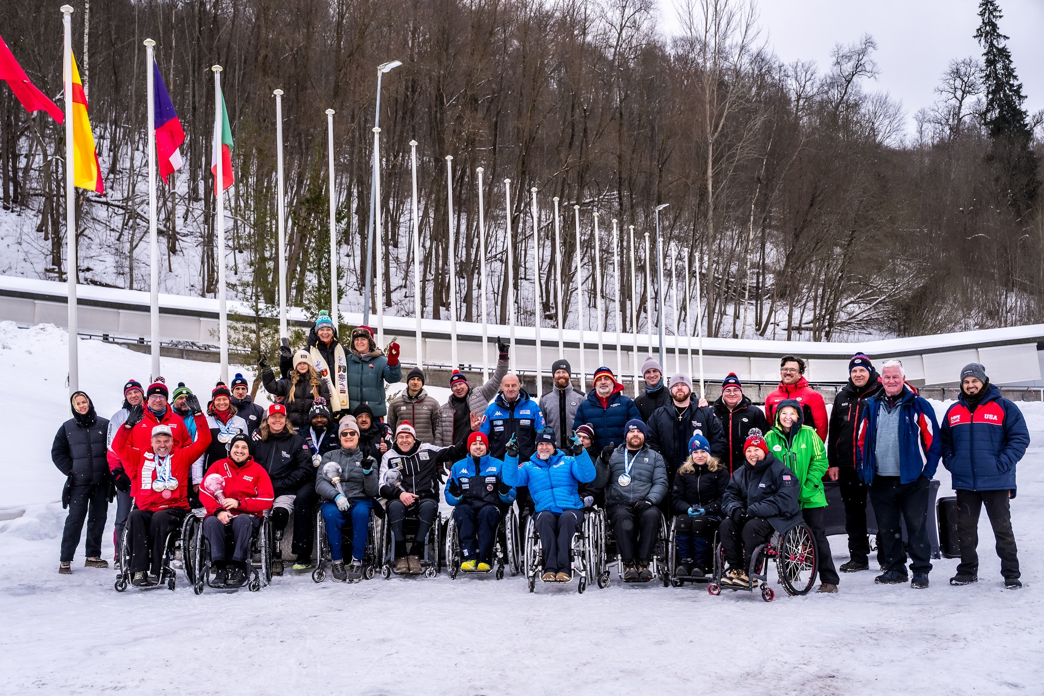 Siguldā aizvadīti Pasaules kausa posmi un Eiropas čempionāts parabobslejā