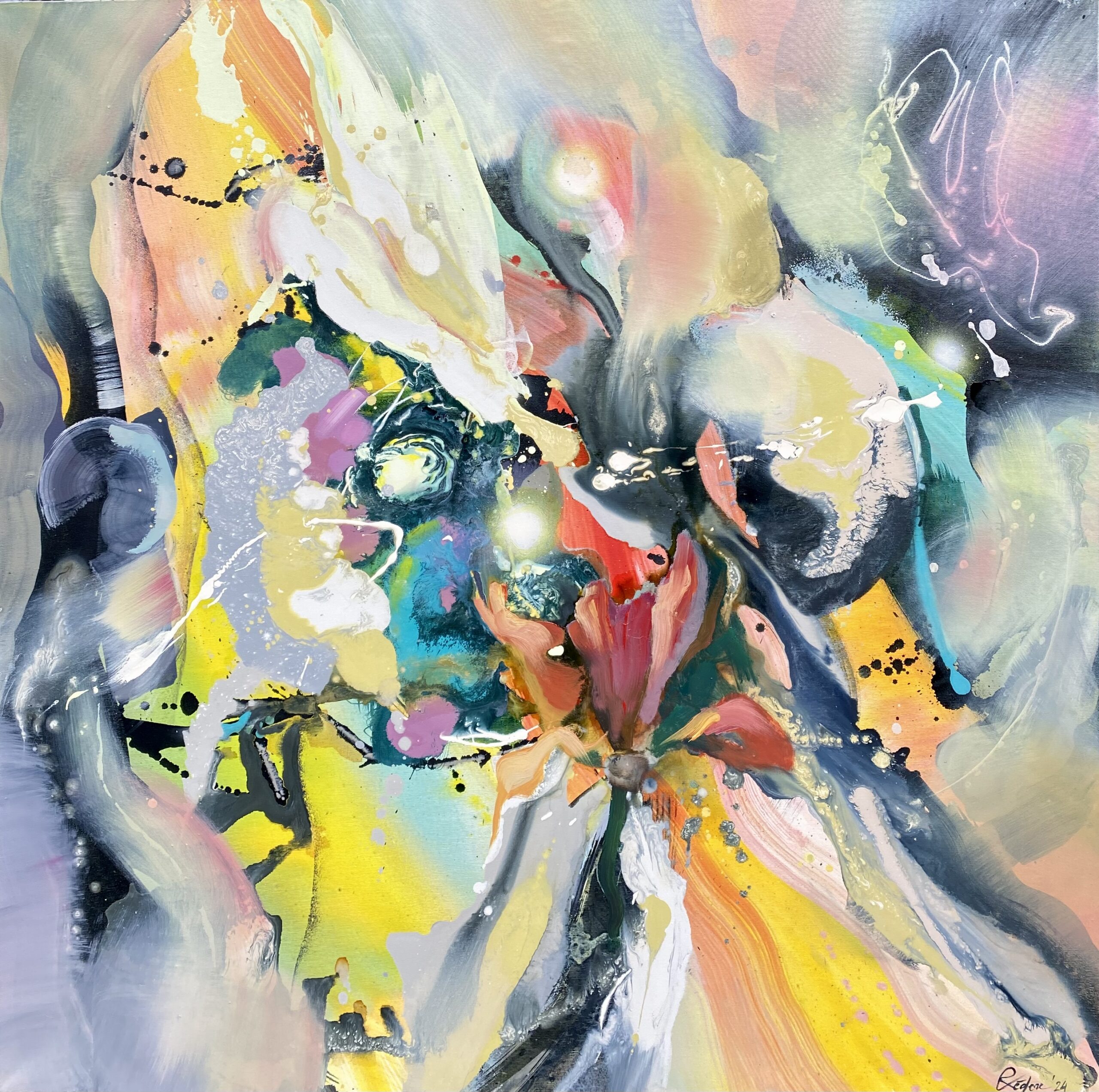 Baibas Rēderes Loginas izstāde “Mākoņi izklīst”