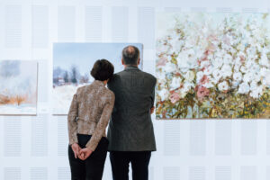 Izstādes “Rakstīt uz baltas sienas mēnešus” atklāšana kultūras centrā “Siguldas devons”