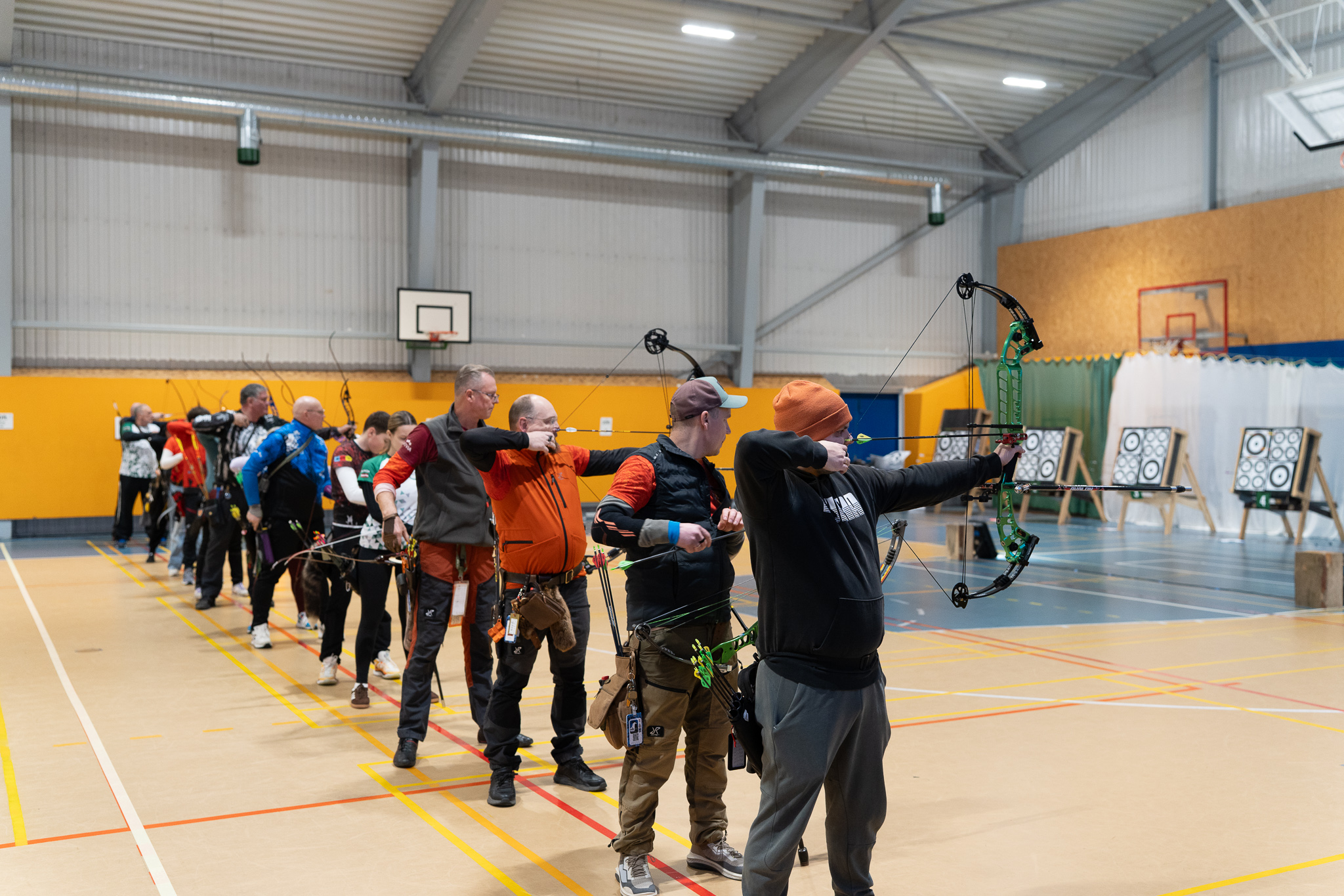 Siguldā aizvadīts Latvijas Apvidus loka šaušanas čempionāts telpās