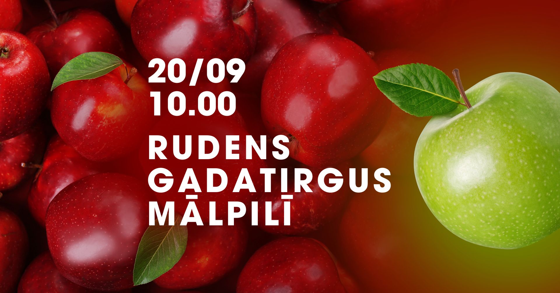 Mālpilī Rudens gadatirgus ar kultūras programmu “ĀBOLI GROZĀ”