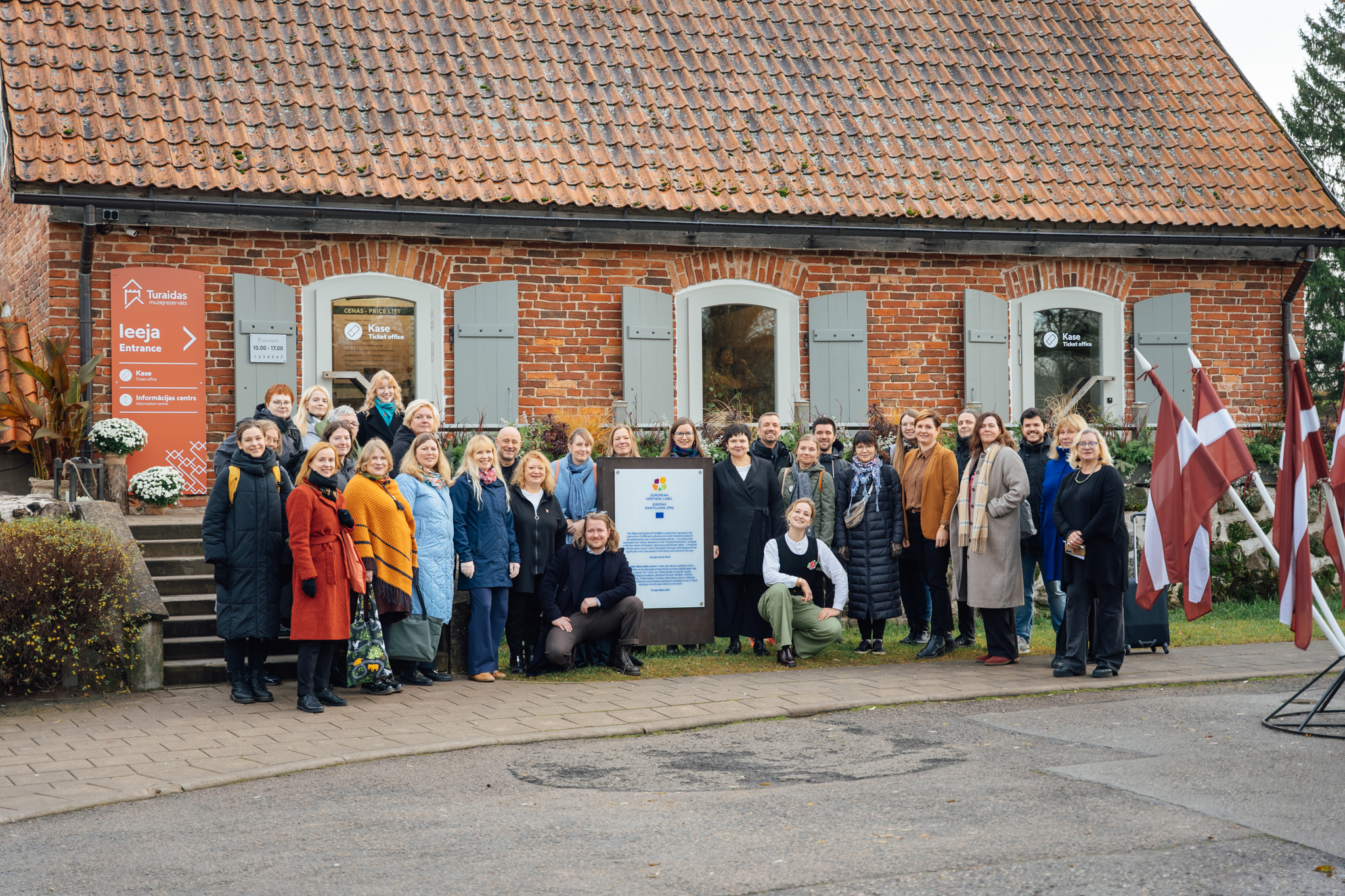 Eiropas mantojuma zīmes vietu pārstāvji tiekas Latvijā