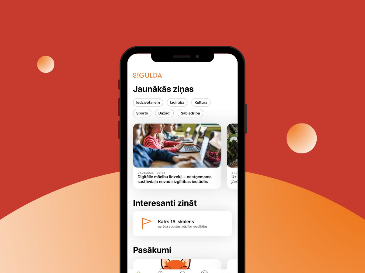 Siguldas novada mobilā lietotne – ērtākai saziņai 