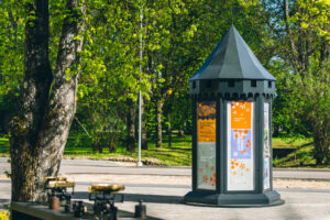 Siguldas pilsētas afišu stabs