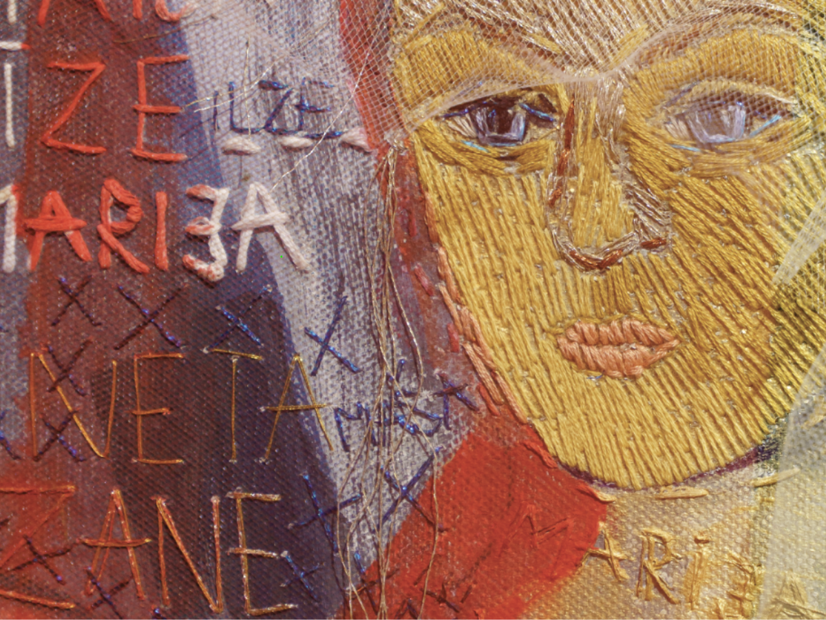 Notiks izstādes “Senču upe III” finisāža ar mākslinieci Zani Šumeiko