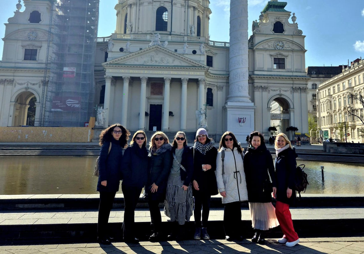 Pirmsskolas izglītības iestādes “Pīlādzītis” pedagogi piedalījās profesionālās pilnveides kursos Vīnē