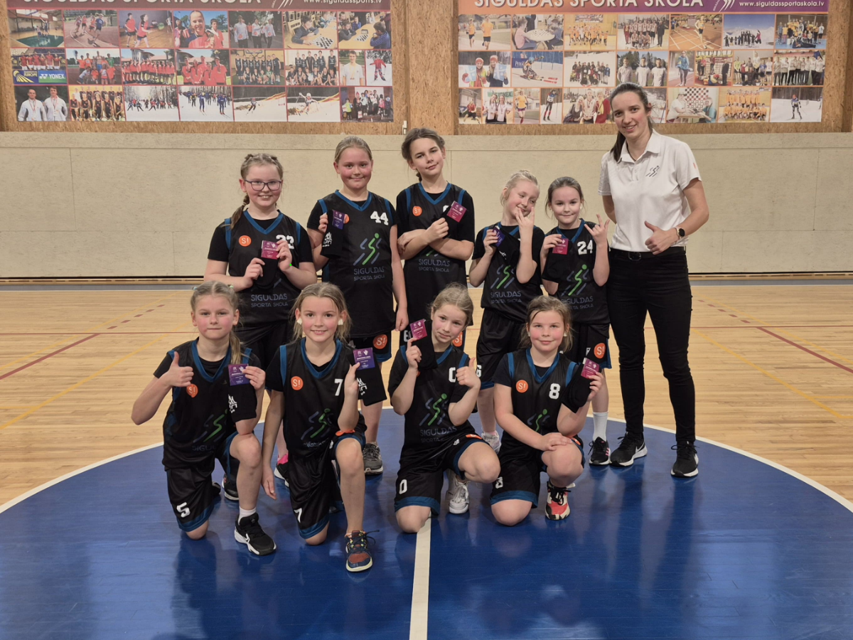 Notiks basketbola turnīrs “Siguldas kauss 2026” U10 vecuma grupas meitenēm